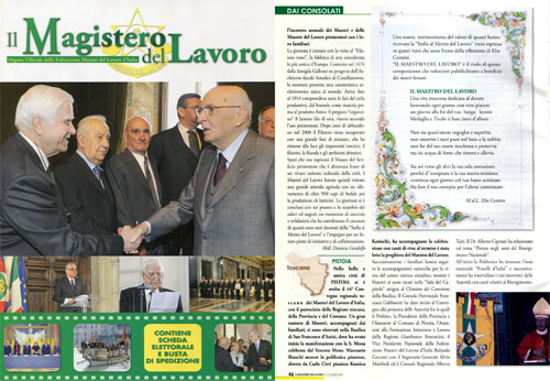 Il Magistero del Lavoro - n. 2/2011